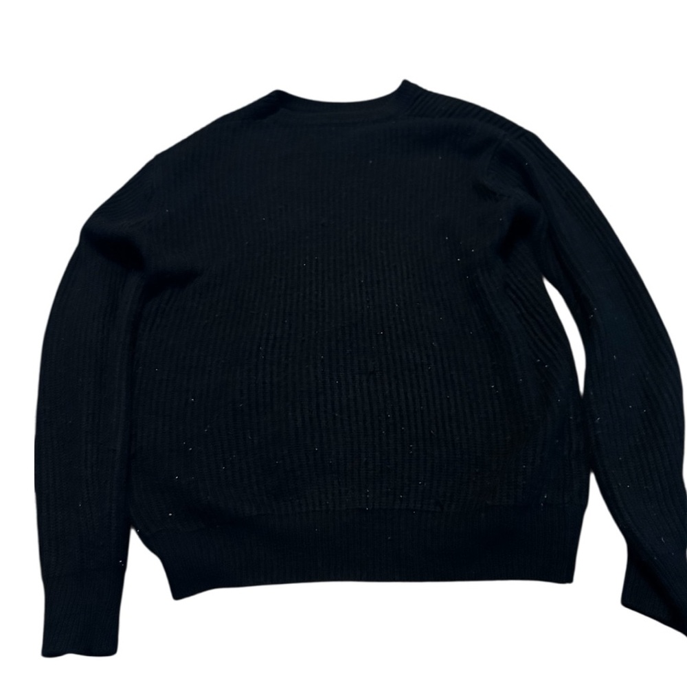 Men's Black Knitted Sweater